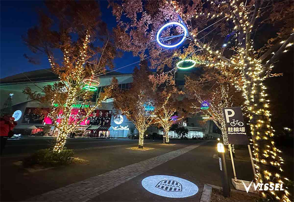 神戸ガス燈通りのクリスマスイルミネーション 神戸ハーバーランドのイルミネーション 壁紙写真集-無料写真素材