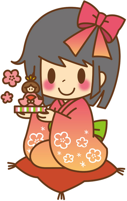 ひなまつりの背景イラスト無料フリー素材 - イラストストック