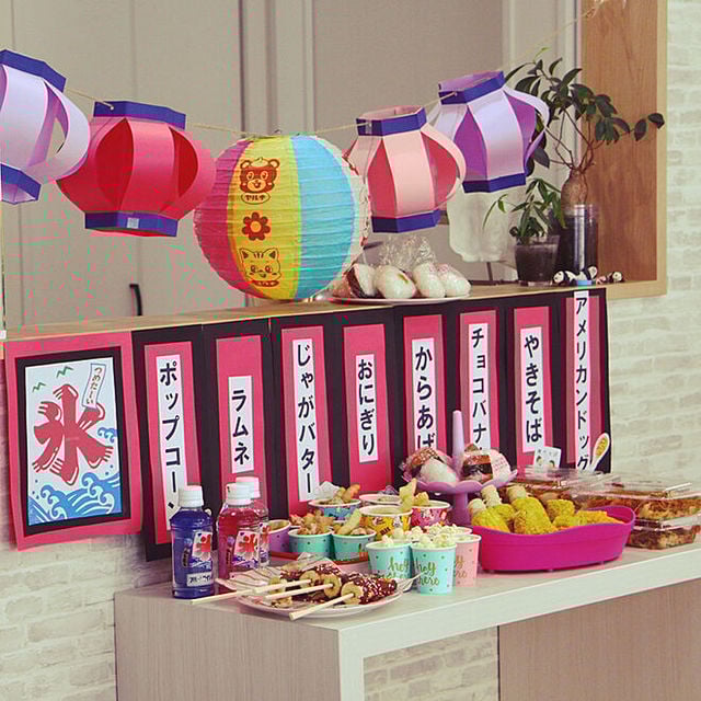 おうち縁日を楽しむ！みんなで屋台ごっこ