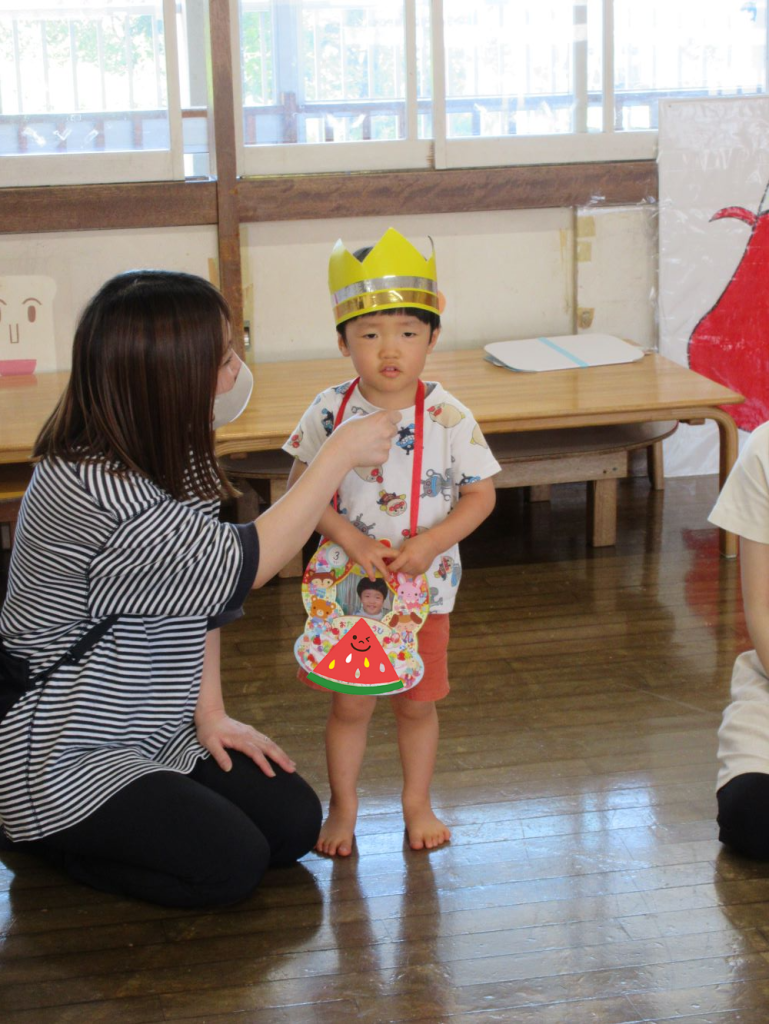 お誕生会 8月大塚台西こども園宮崎県宮崎市のこども園