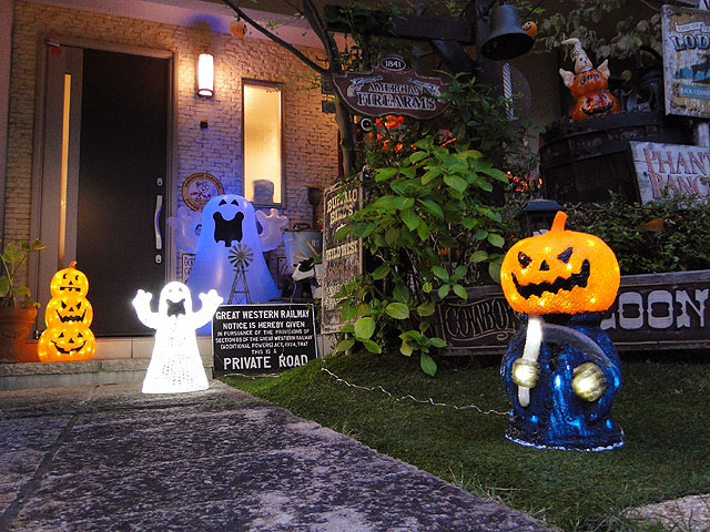 玄関 ハロウィンのおしゃれなインテリアコーディネート・レイアウトの実例RoomClip ルームクリップ