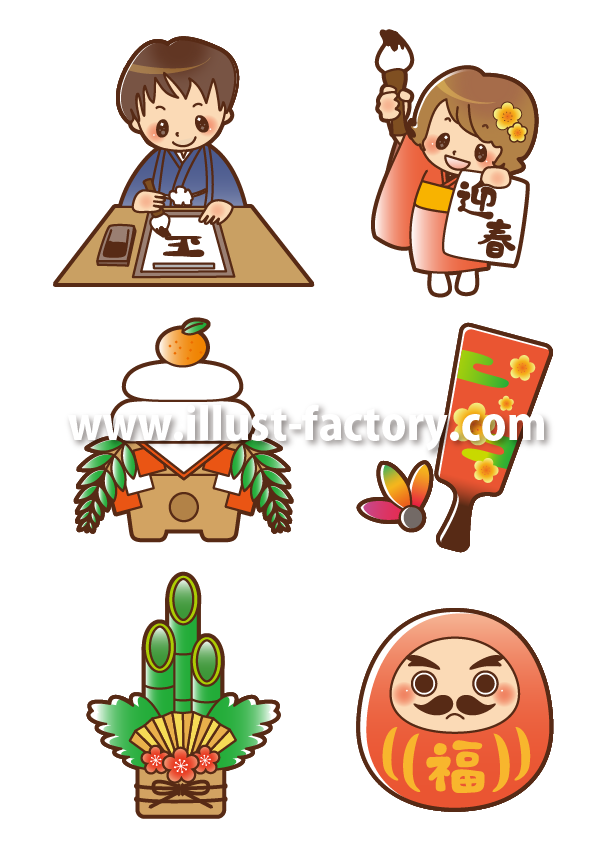 ネズミだるま無料イラスト素材素材ラボ