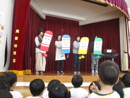 Ｒ051017suzu10・11月誕生会出し物