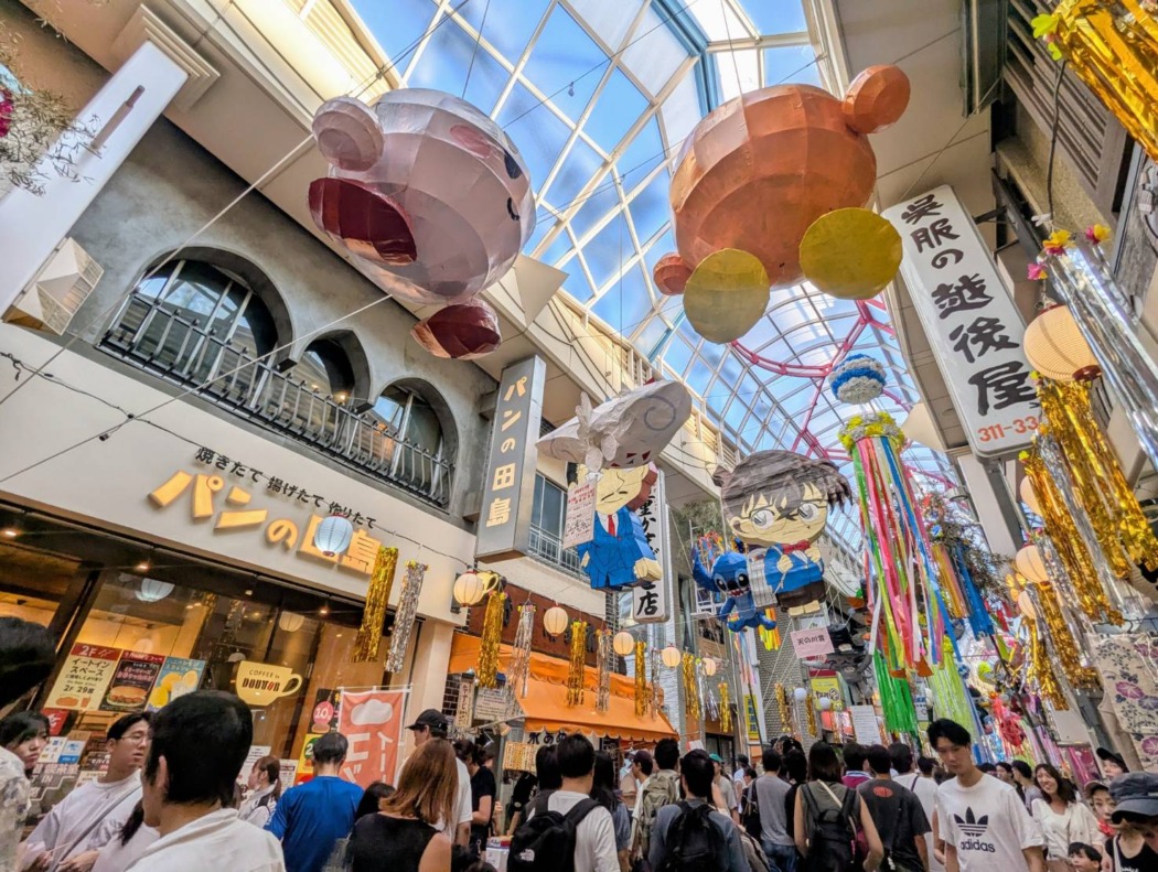 夏の風物詩 阿佐ヶ谷七夕まつりで屋台グルメ食べ歩き！＠BAILA
