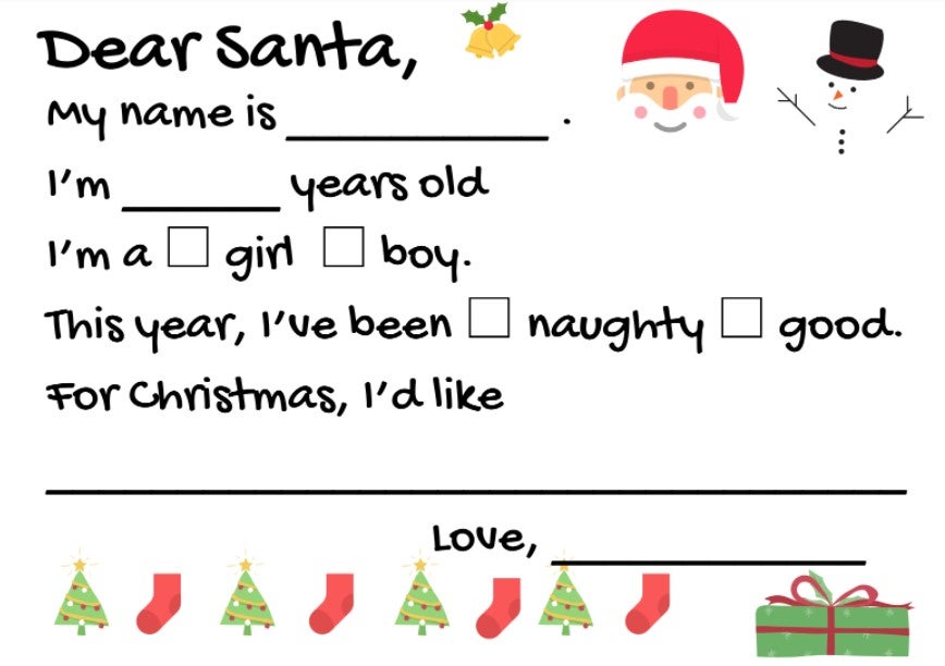 Canvaでクリスマス サンタへの手紙・サンタさんからの手紙をつくろう！アヤサンデザイン