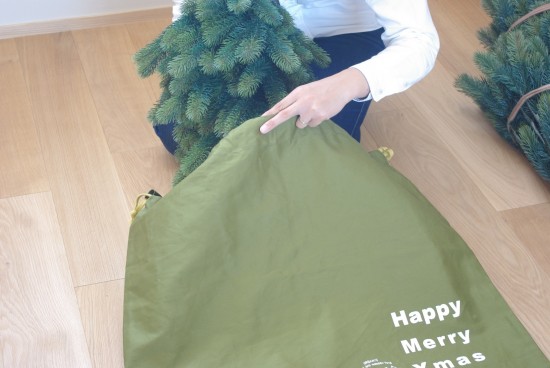 山崎実業tower クリスマスツリー収納バッグ お取り寄せ- KOZLIFE コズライフキナリノモール