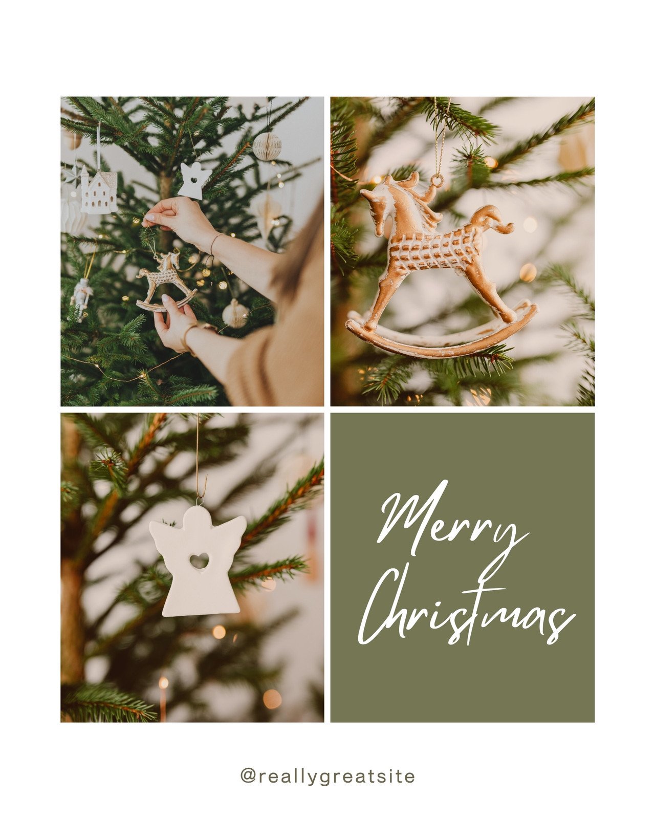 手書きのクリスマス カードのセット。明けましておめでとう！メリークリスマス！かわいいクリスマスのご挨拶の写真。のイラスト素材・ベクター Image89057332