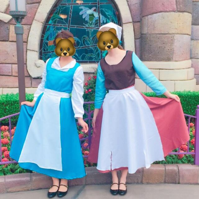 ディズニー 町ベル 仮装 衣装ベル 仮装 町ベル ディズニーハロウィンの通販 by mugimugi