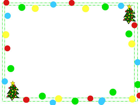 クリスマス飾りシンプルフレーム・メッセージカード、クリスマスのフレームにフレーム 飾り枠 Decome