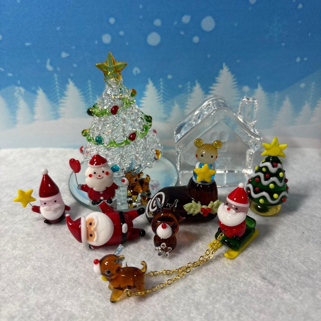 ガラス細工のクリスマスツリーはスポットライトを当てて♪向坂留美子のサロネーゼ ダイアリー♪ from 世田谷