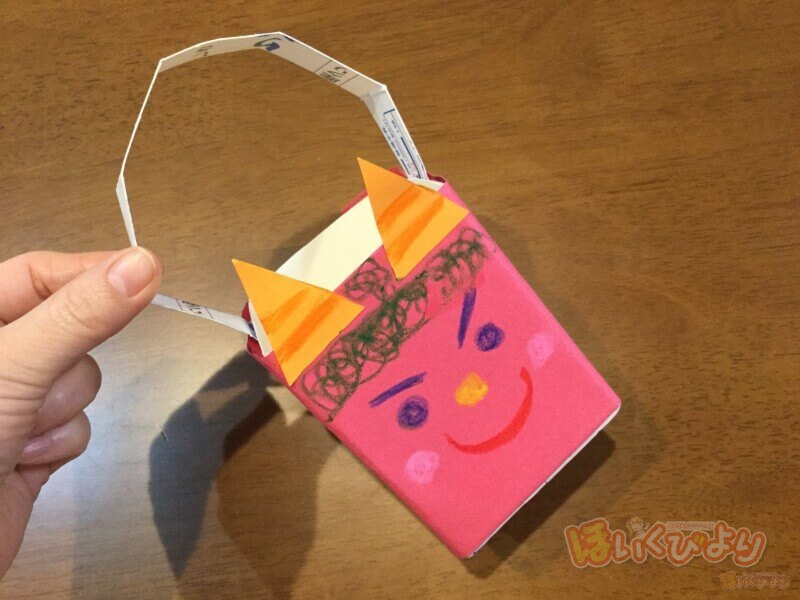 節分制作をしました。はる学童クラブ