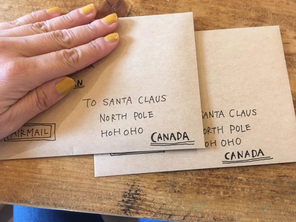 サンタクロースから手紙が来ました 郵便局からのお礼西東京市立ひばりが丘中学校ホームページ