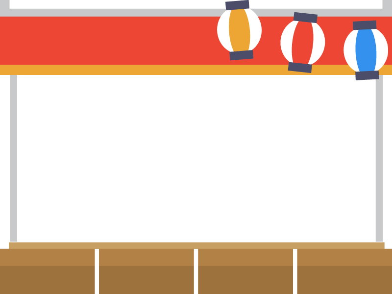 フレーム 祭り 夏祭りのイラスト素材2665441- PIXTA