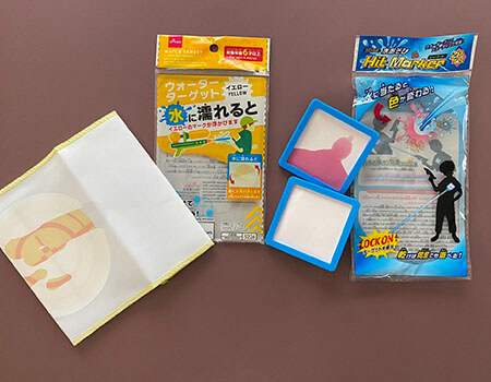 射的台工作キット夏祭り１個縁日屋台ダイソーお家でお祭り３