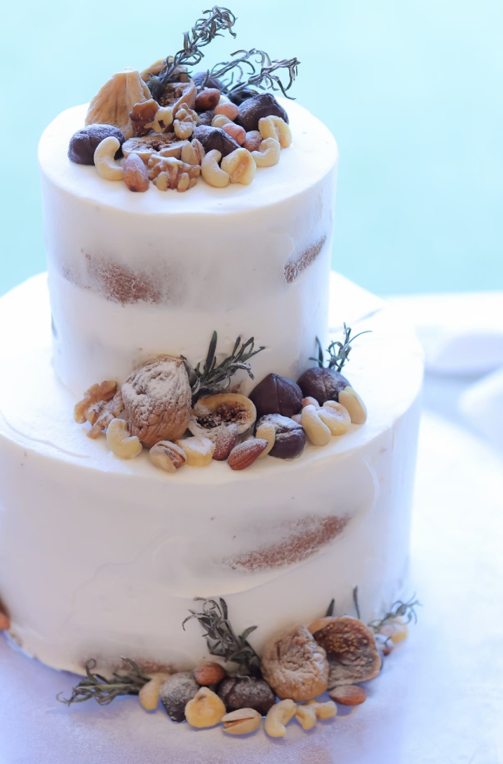 ウエディングケーキ ピンク5号 予約専門菓子店ＤａｉｓｙCake.jp