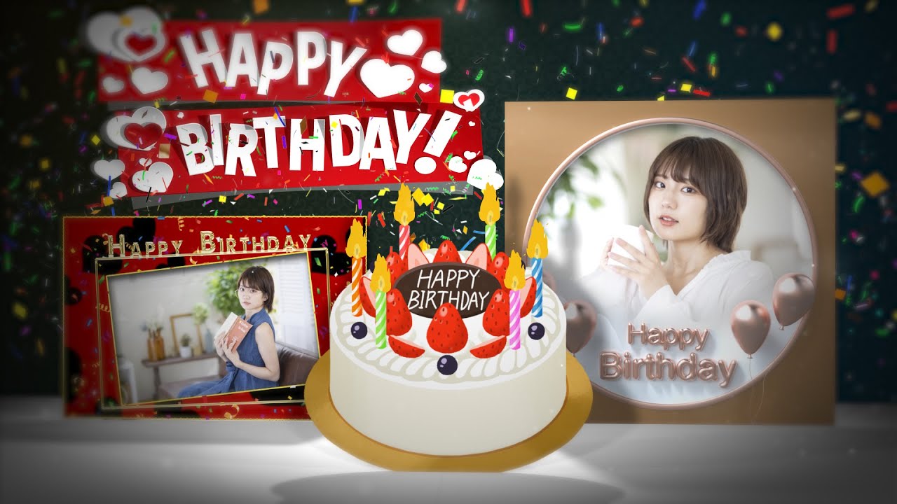 スタイリッシュにお祝い:誕生日ビデオメーカーアプリの使い方ガイド