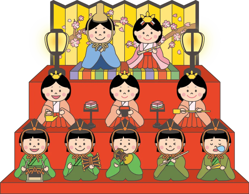 商用フリー・無料イラスト_ひな祭り文字のイラスト_hinamatsuri003 - 商用OK!フリー素材集「ナイスなイラスト」