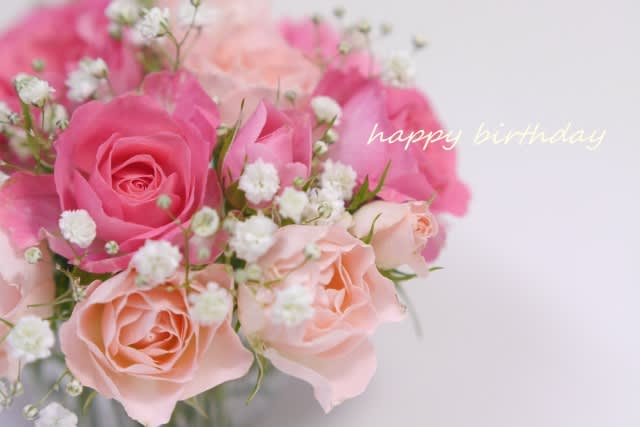 花束季節花おまかせ誕生日・記念日の花ピンク系18,000円GB1529008