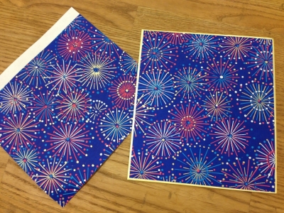 花火金魚夏和紙の背景のイラスト素材・ベクター Image 186479588