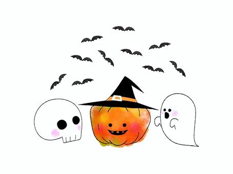 ゆるくて可愛いハロウィンイラストセット165097920- イメージマート