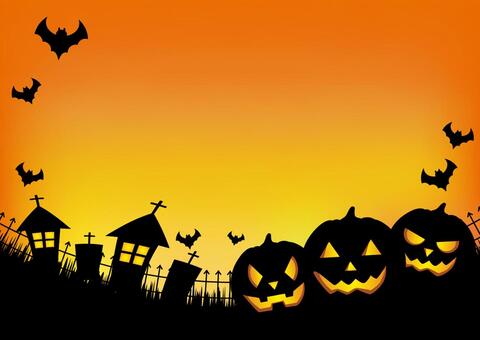 ハロウィン背景イラスト無料イラスト・フリー素材なら「イラストAC」
