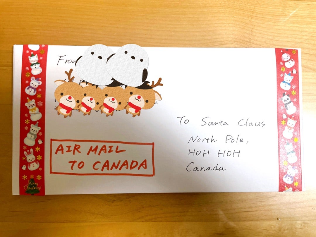 カナダのサンタクロースへ手紙を送ると返事をくれる！？ 書き方や日数など- 子供と一緒に家庭学習
