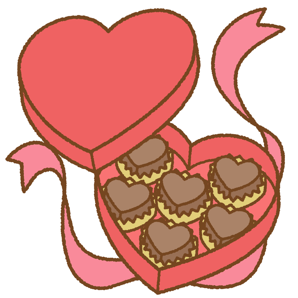 バレンタインデーの無料イラストフリーイラスト素材集 ジャパクリップ