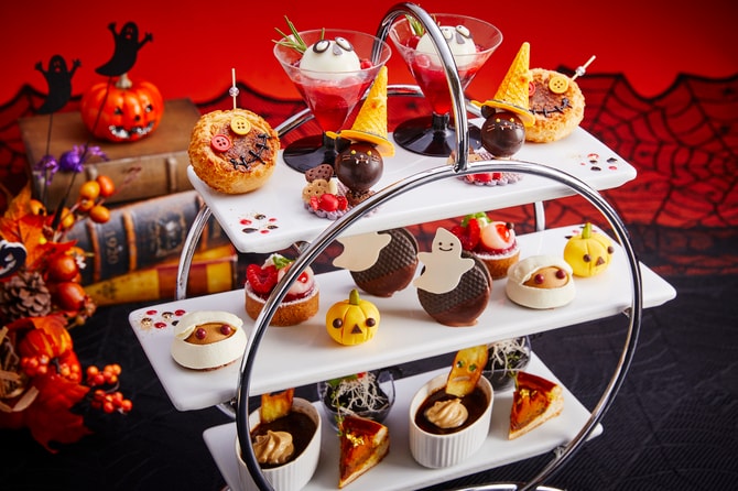 魔女みたいに大人かわいい『ハロウィンアフタヌーンティー』魔法のフランベも！「ウェスティンホテル大阪」 磯貝由起- エキスパート -Yahoo!ニュース