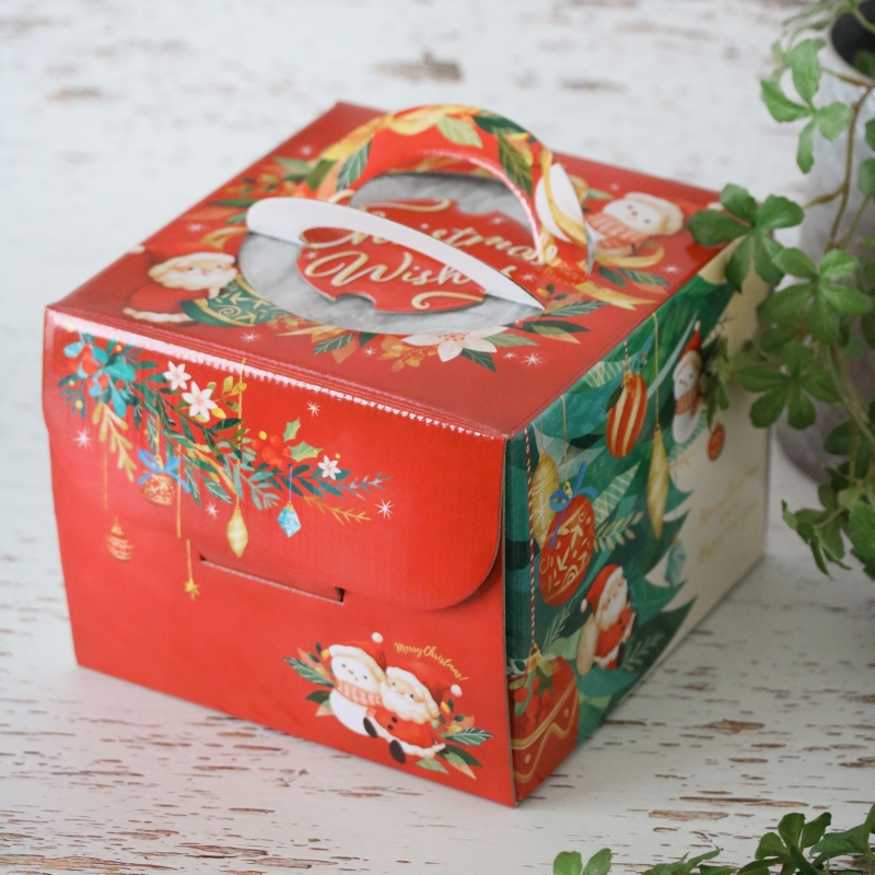 かわいいクリスマスお菓子のラッピングアイデア