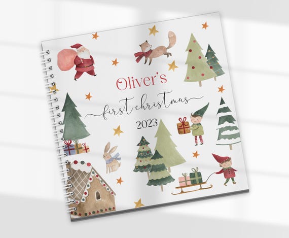 カードの代わりに！クリスマスアルバム☆ 手作りアルバムアルバムキッチン