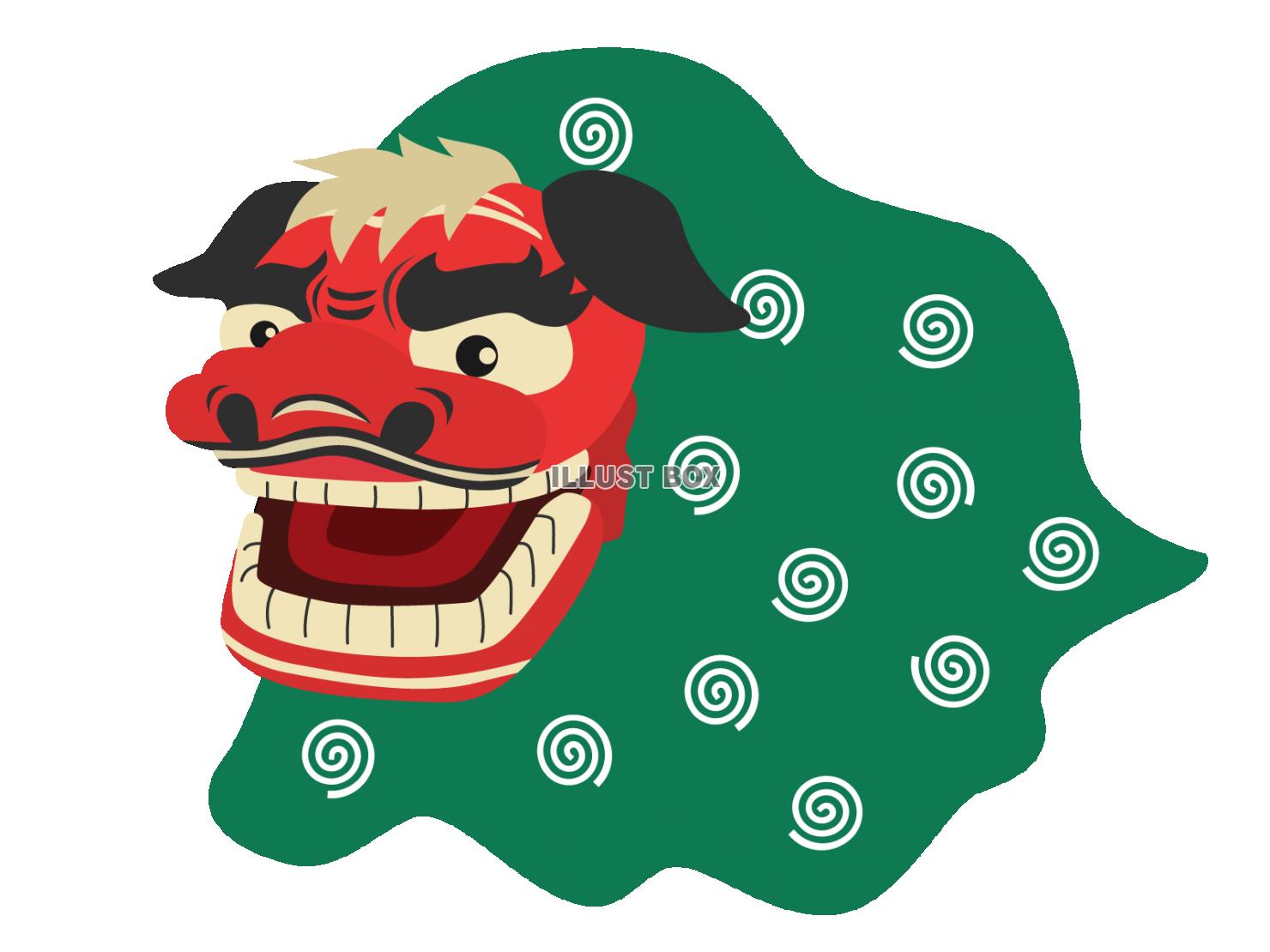 獅子舞のイラストかわいいフリー素材集 いらすとや