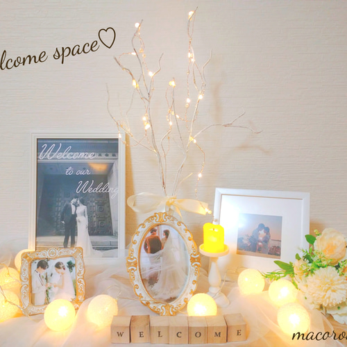 ウェルカムスペース 結婚式 まとめ売り セット ウエディング ブライダル 秋婚 ウェルカムボード Flower crown 通販18427106Creema クリーマ