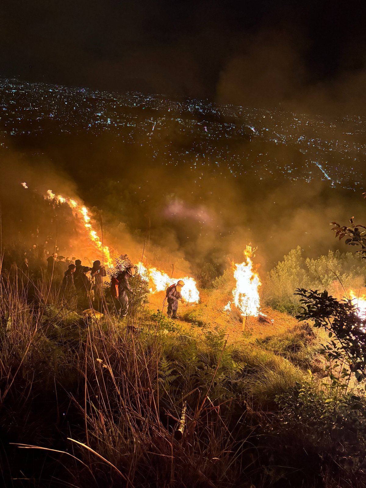 大文字焼き」 四半世紀の歴史に幕 佐野・三毳山の風物詩 地元有志の高齢化、後継者不足で：東京新聞デジタル