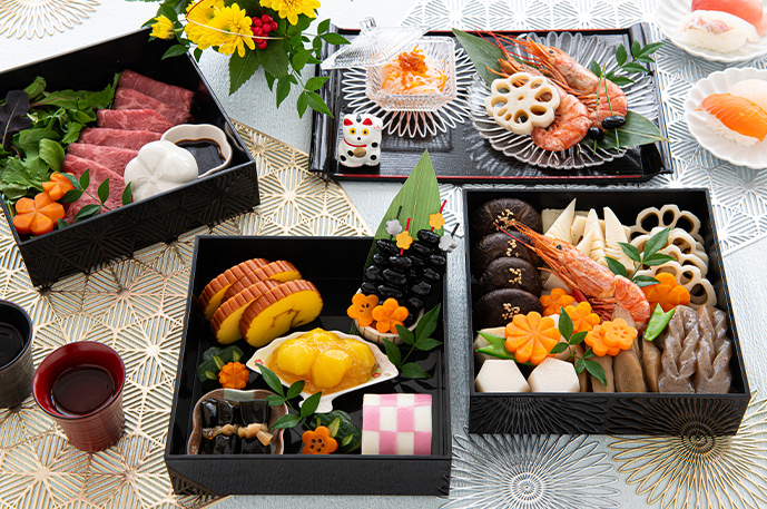 動画で解説！金のおせちを和風のお重箱で盛り付け方のコツおせち料理ブログオージーフーズとっておきや