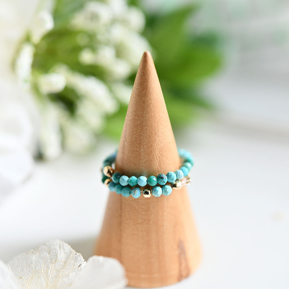 ターコイズ トルコ石約7×5mm 12月誕生石 - ルビー通販 ベルマックス