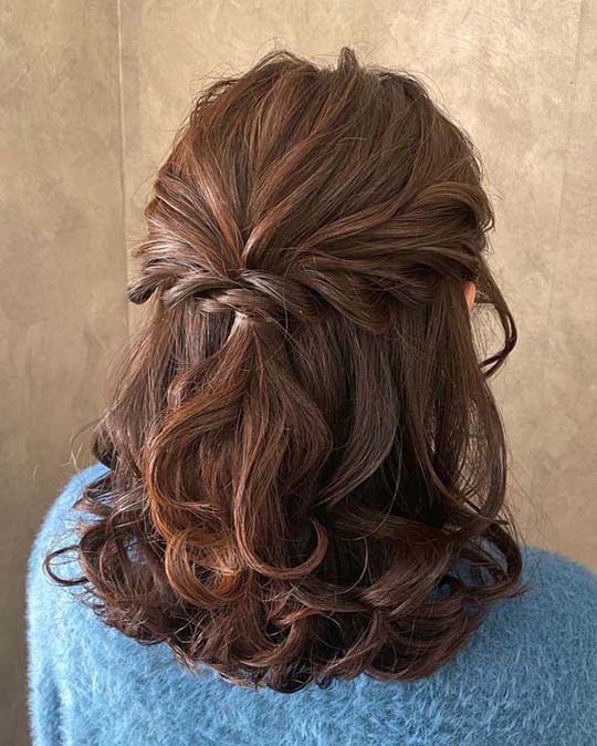 ショートボブの結婚式アレンジ人気スタイル19選！ - OZmall