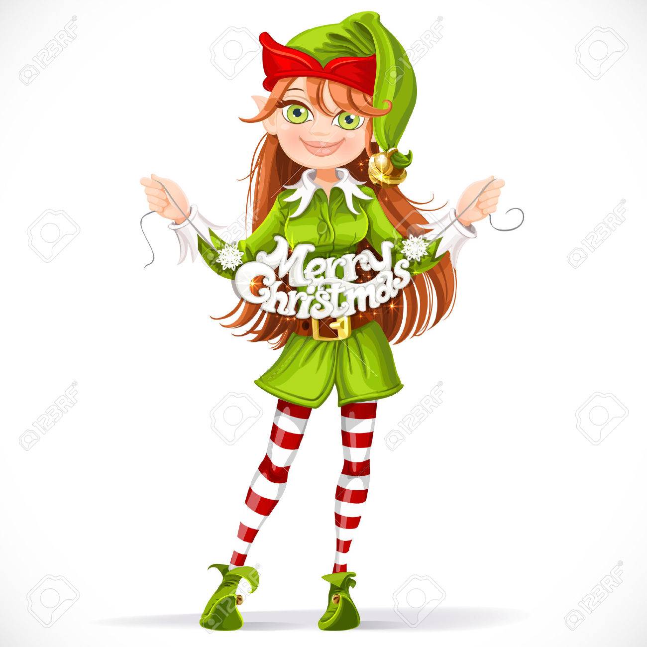 クリスマスのガーランド：文字 カラー イラスト - No: 23167074無料イラスト・フリー素材なら「イラストAC」