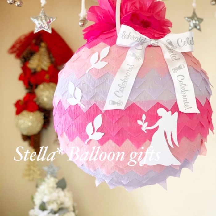 ちっちゃなサンタたちとクリスマス会🎄, かくれんぼケーキはリベンジしたい😂,かくれんぼケーキ,クリスマス会,チビサンタ,xmasparty ,ピニャータケーキ