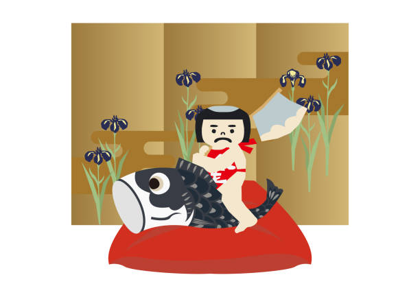 140点を超える五月人形のイラスト素材、ロイヤリティフリーのベクター素材グラフィックスとクリップアート - iStock兜, こどもの日,鯉のぼり