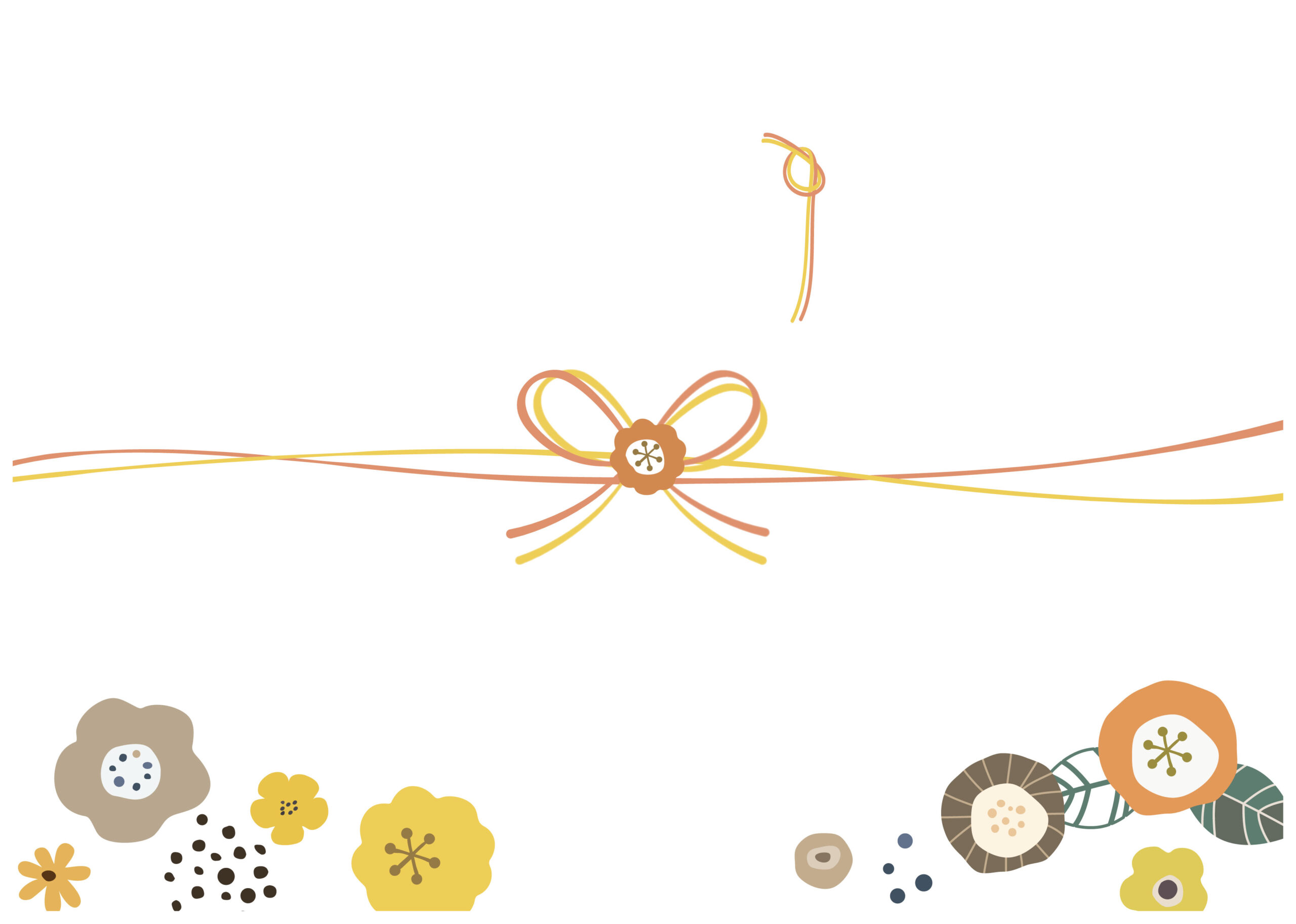 熨斗紙 のし の無料テンプレートをダウンロードが無料！イラストボックス