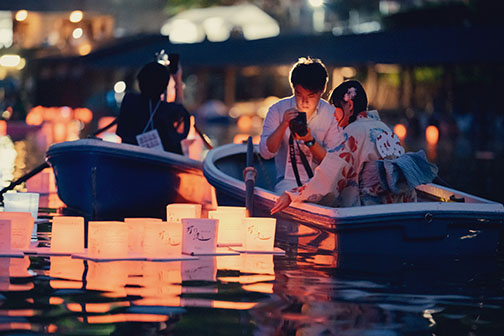 皇居千鳥ヶ淵灯ろう流し－千代田区納涼の夕べ－2025東京とりっぷ