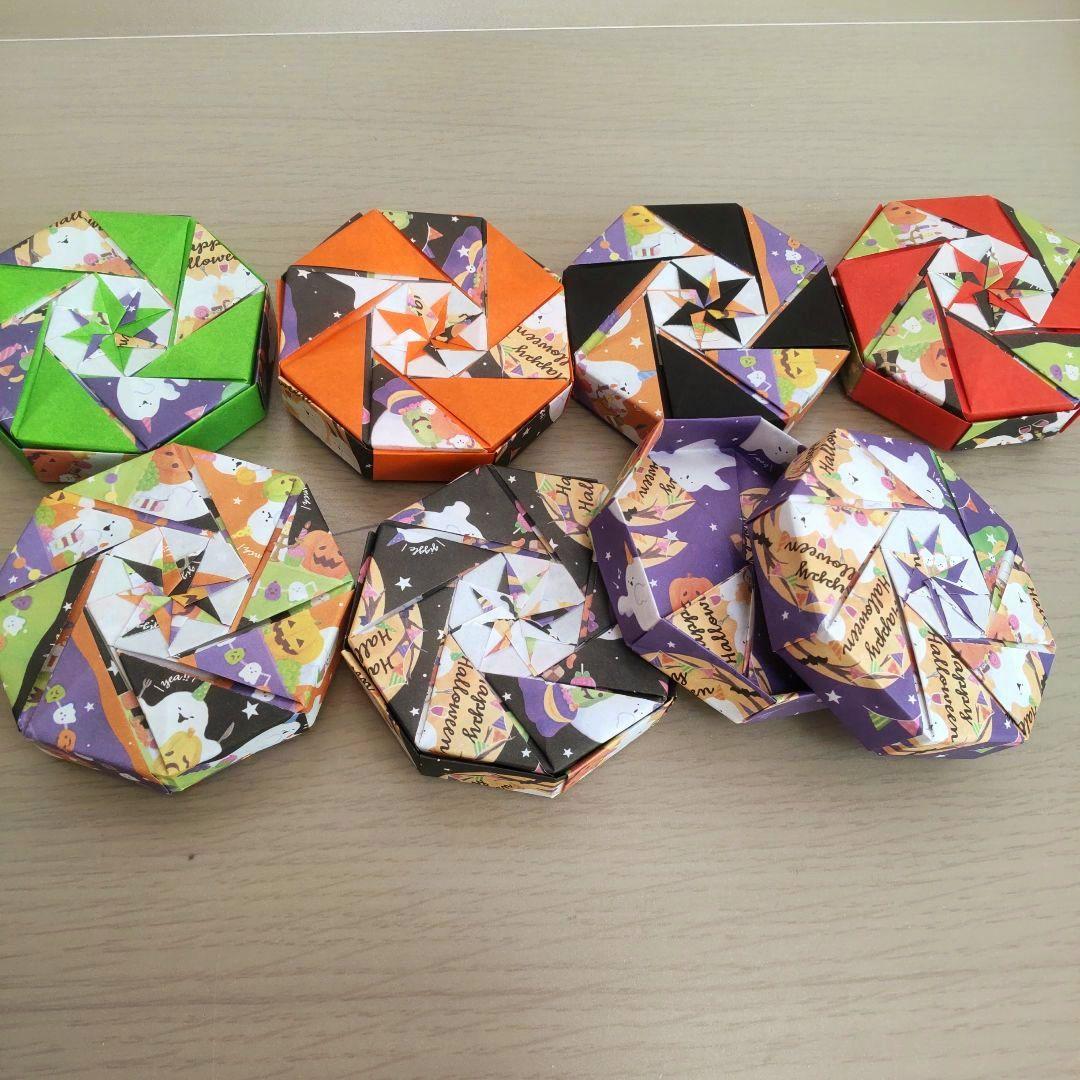 折り紙 紙袋 ミニ袋 ハロウィン お菓子袋