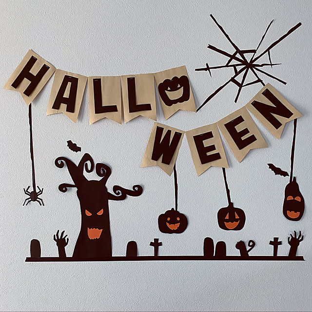 色画用紙1枚で簡単に出来る！ハロウィンお菓子バッグの作り方イクジラ