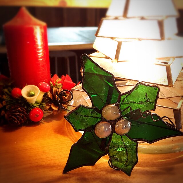 ガラスオーナメント ご確認用 ステンドグラスのような透明感 グラスデコで作るクリスマス