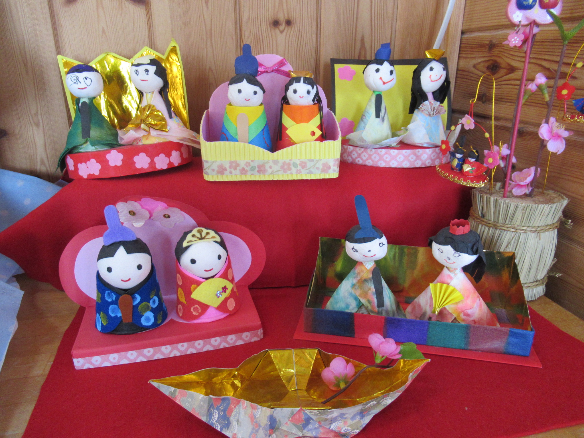 歴代のひな人形制作