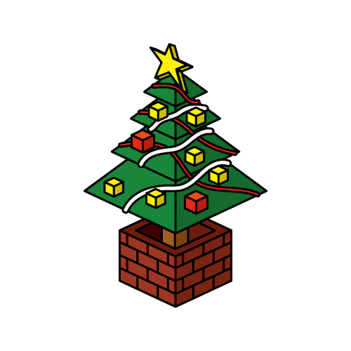 クリスマス ツリー イラストフリーイラスト素材「いらすとや.JP」