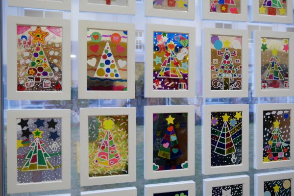 年少組 ステンドグラス・クリスマス制作 - 学校法人原市学園 妙厳寺幼稚園埼玉県上尾市の幼稚園