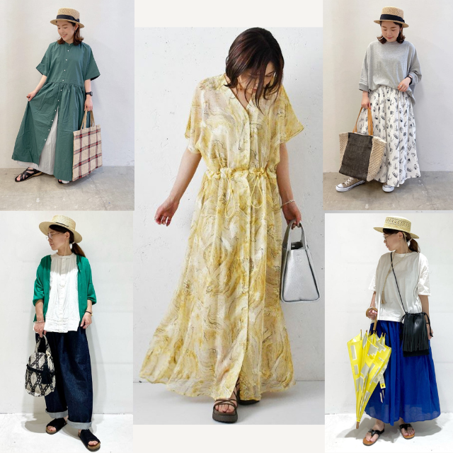 大人女子の夏祭りコーデ。浴衣だけじゃないお祭りにちょうどいい服装や着こなし方をご紹介！Niau ニアウ