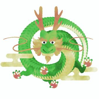 商用フリー・無料イラスト_干支_辰年 竜・龍・たつどし _tatsudoshi001 - 商用OK!フリー素材集「ナイスなイラスト」