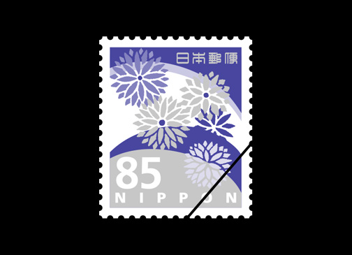 楽天市場 喪中はがき印刷 喪中ハガキ 70枚 切手はがき代込 寒中見舞い 年賀欠礼 格安 早割 カラー ネット 官製はがき 胡蝶蘭 x:印鑑・シャチハタ＠おんらいん工房